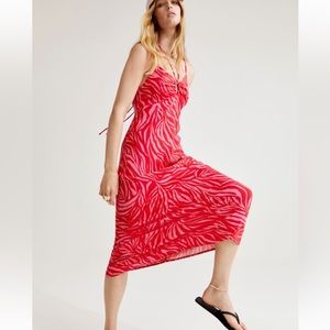 H&M Open-Back Maxi Dress